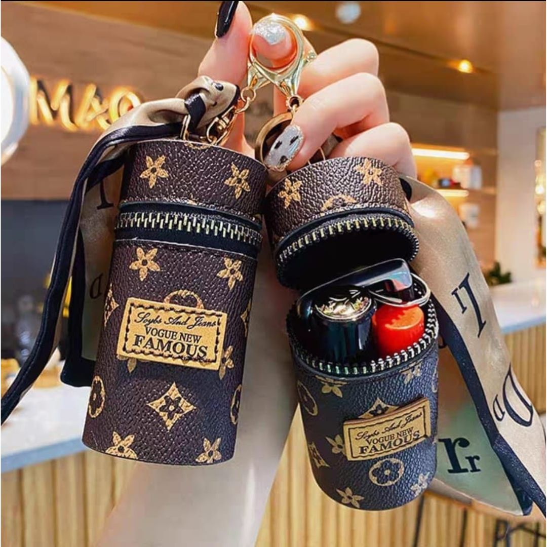 Cylinder Bag Key Chain