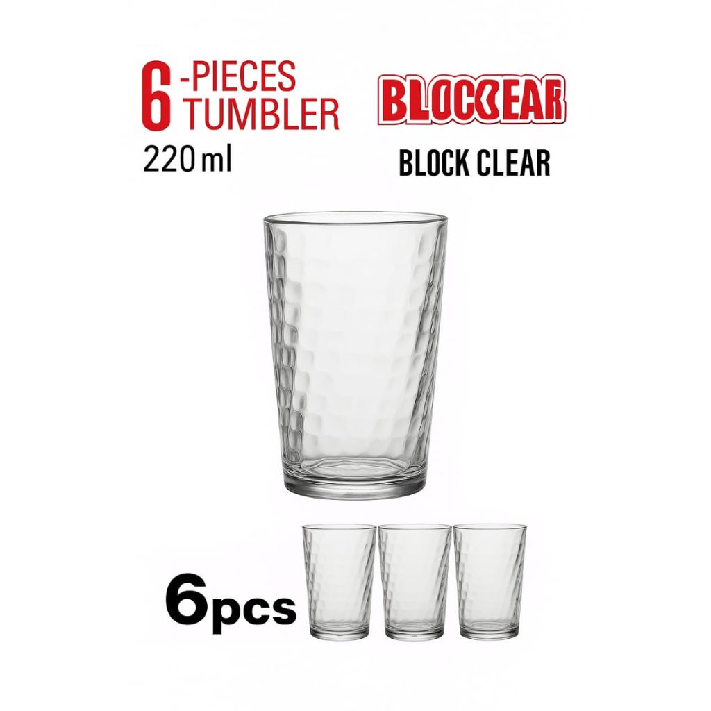 Maxim 6pc Glass Set