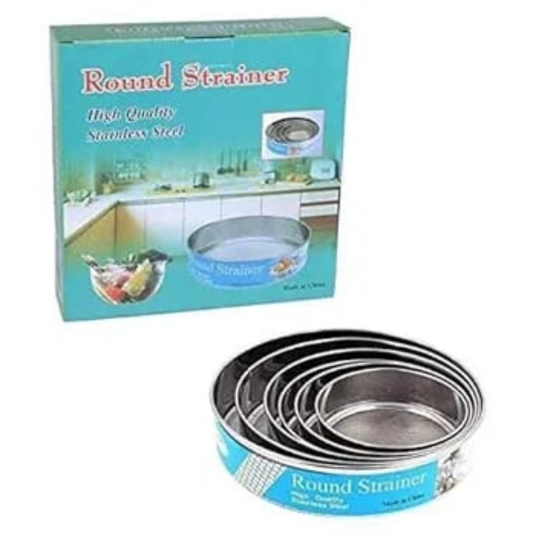 6pc Stainless Steel Sifts
