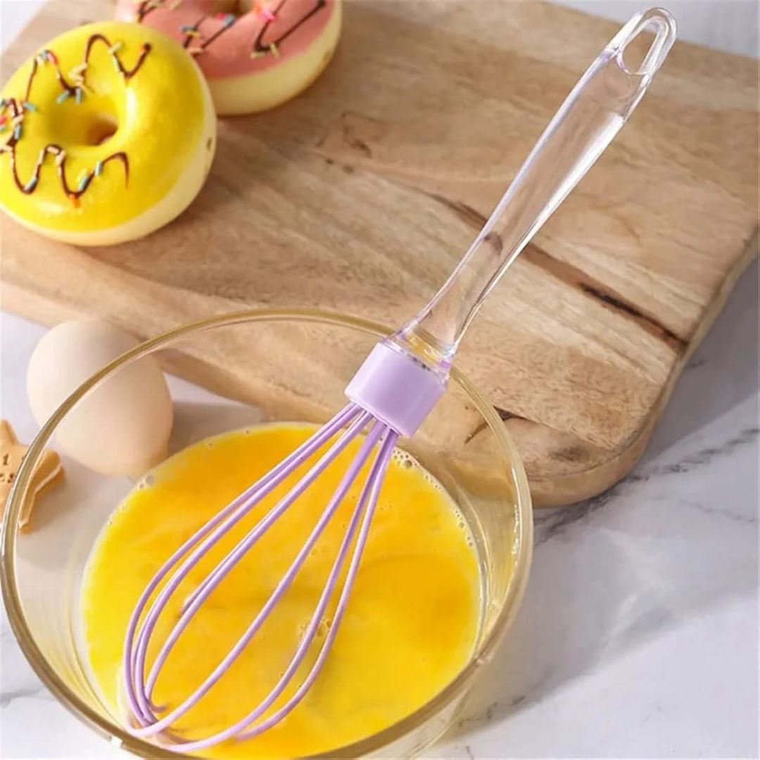 Silicone Whisk With Acrylic Handle 29cm