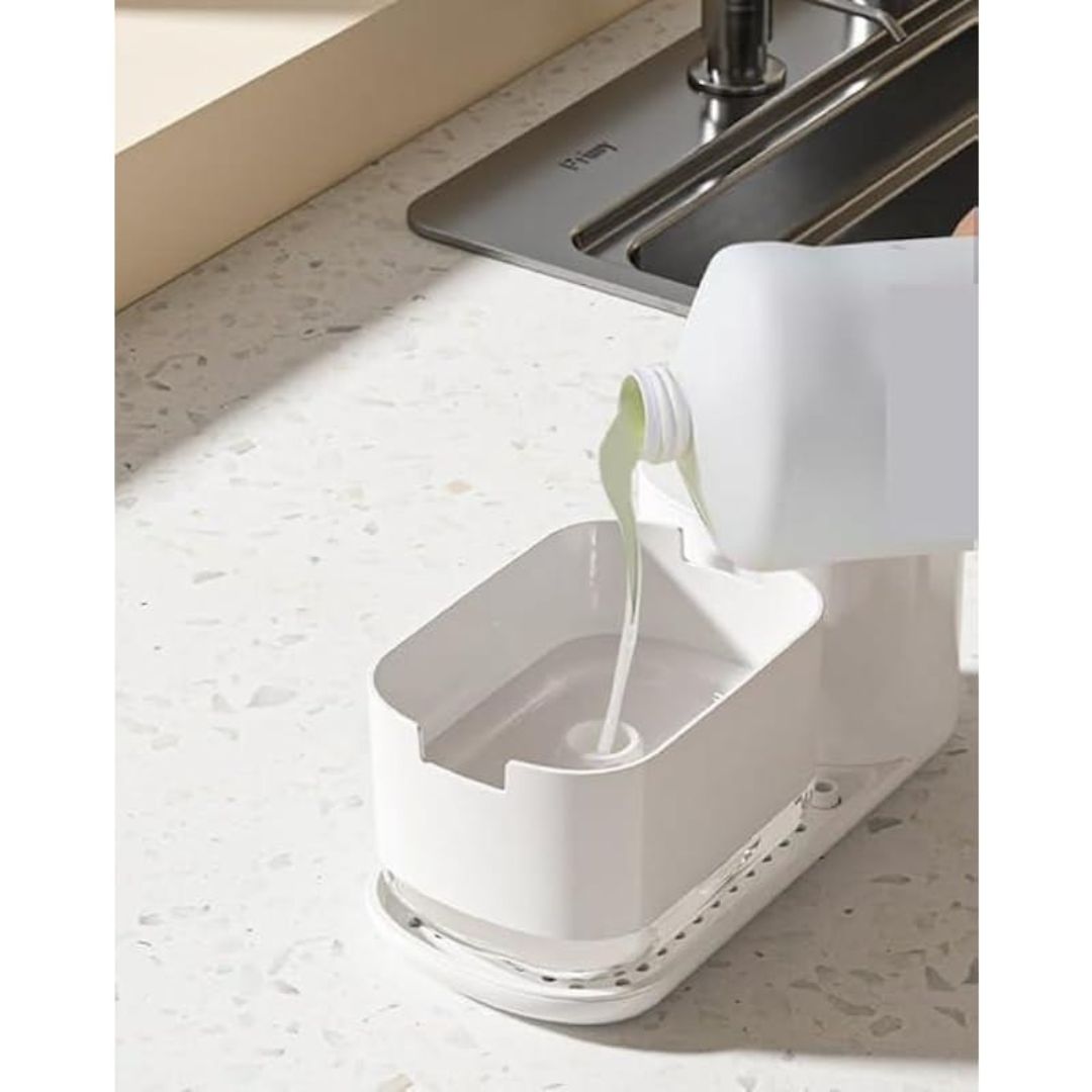 2 in 1 Soap Dispenser