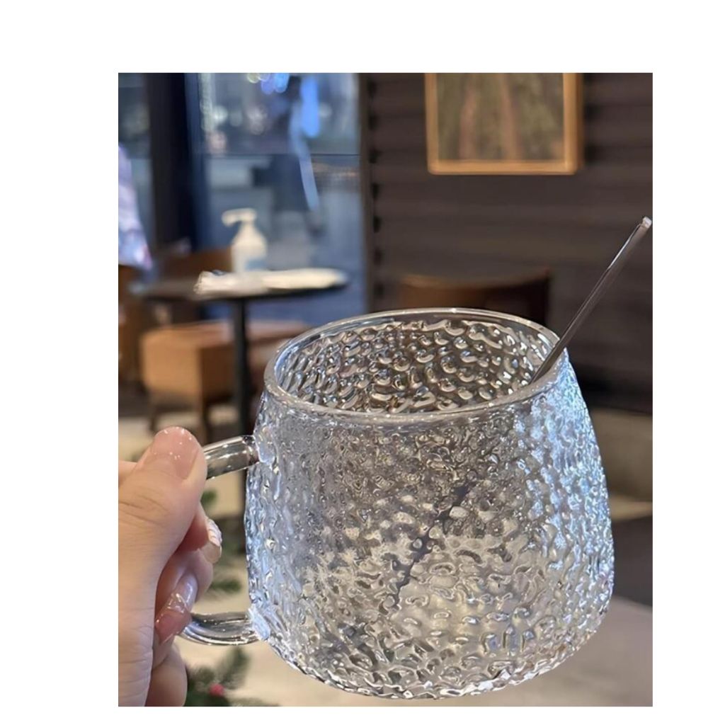 Large Clear Soup Mug 380ml