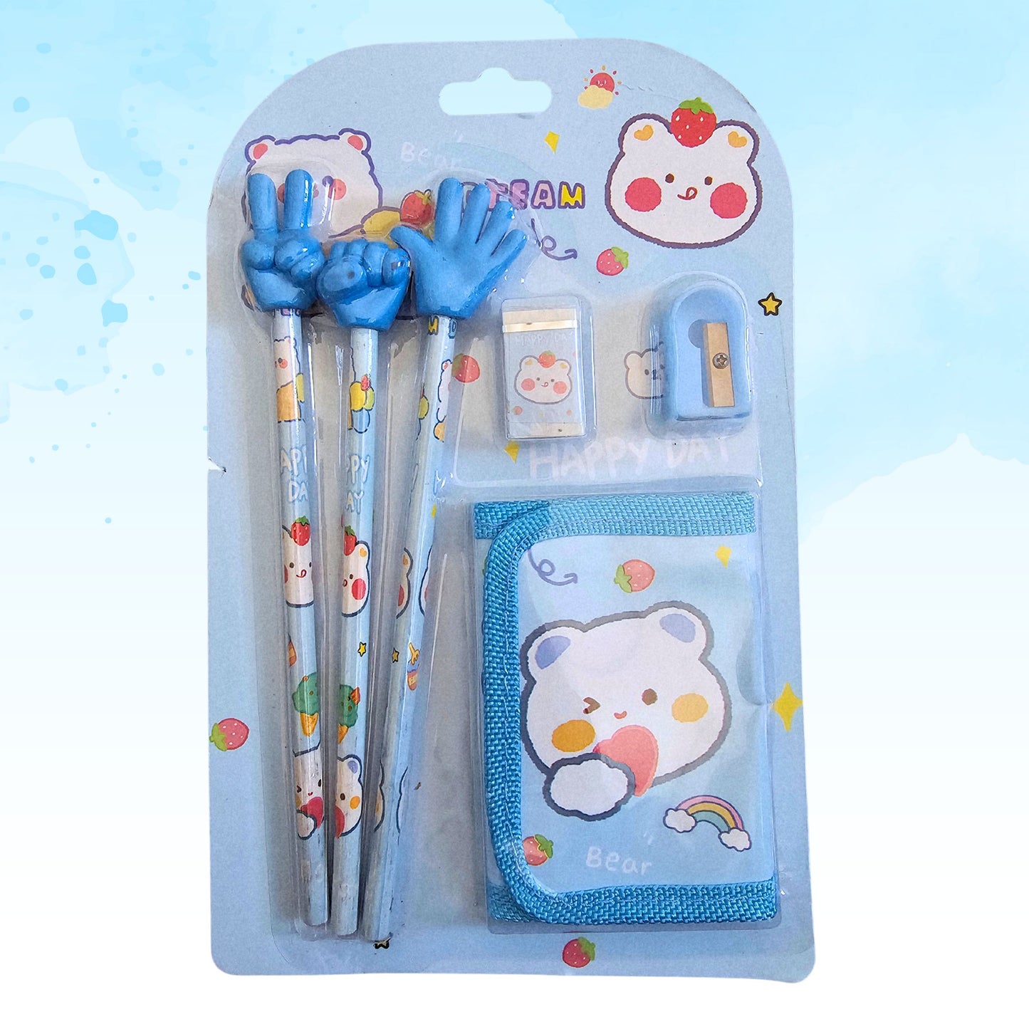 9pc Kids Stationery Set