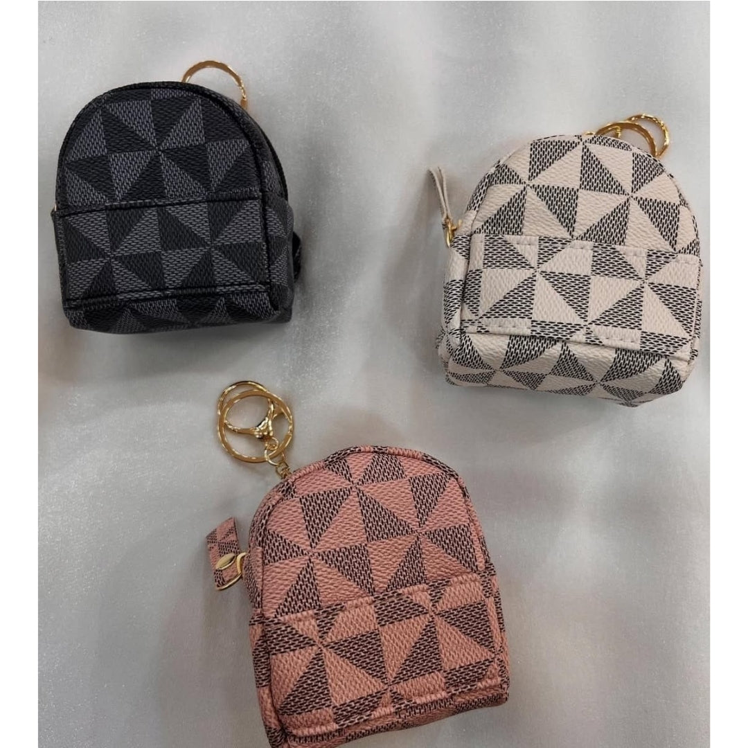 Backpack Shaped Key Chain