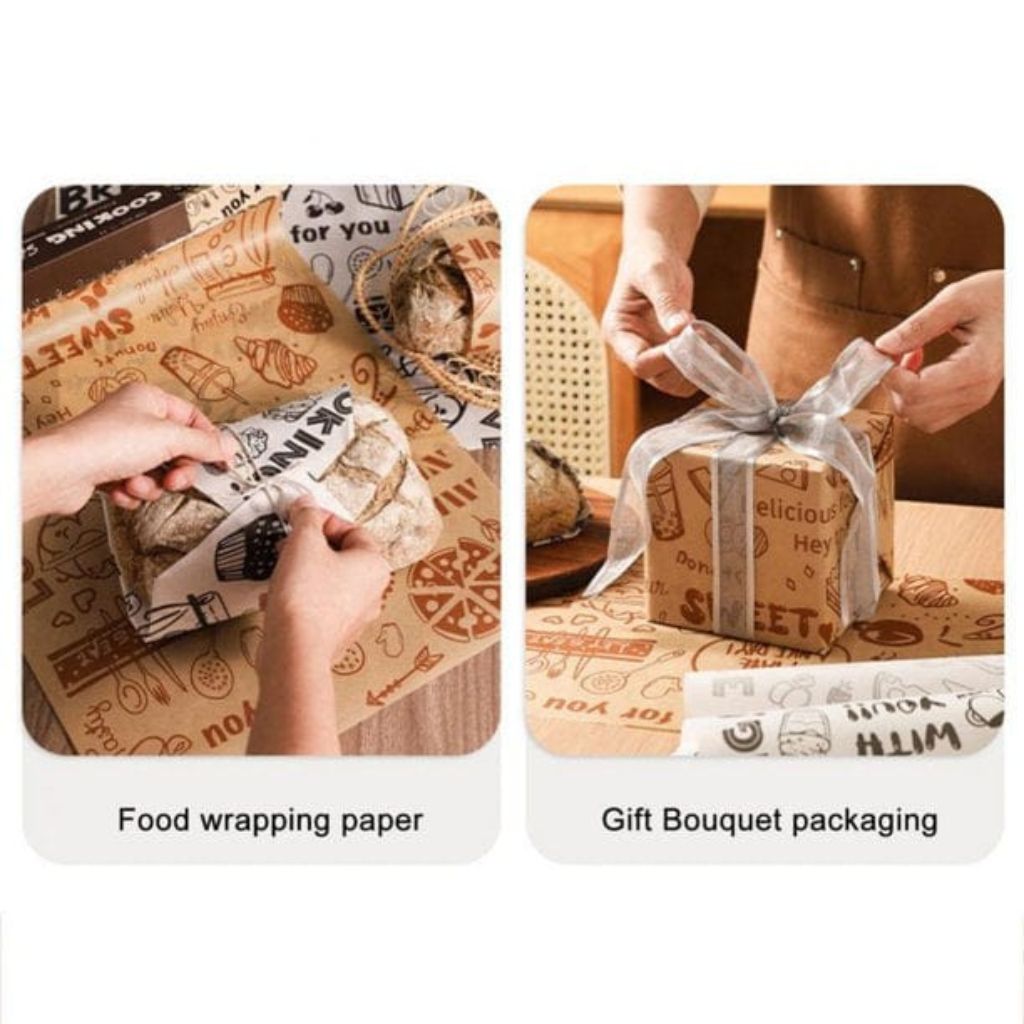 Printed Parchment Paper 30cmx8m