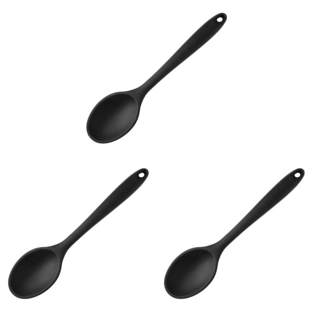 Large Silicone Spoon-Assorted colours