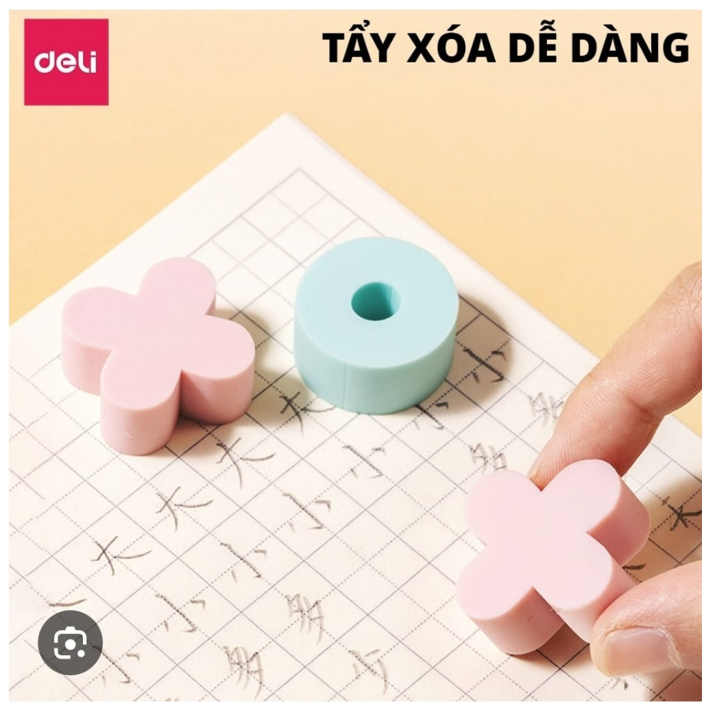 Deli Tic Tac Toe Eraser Set