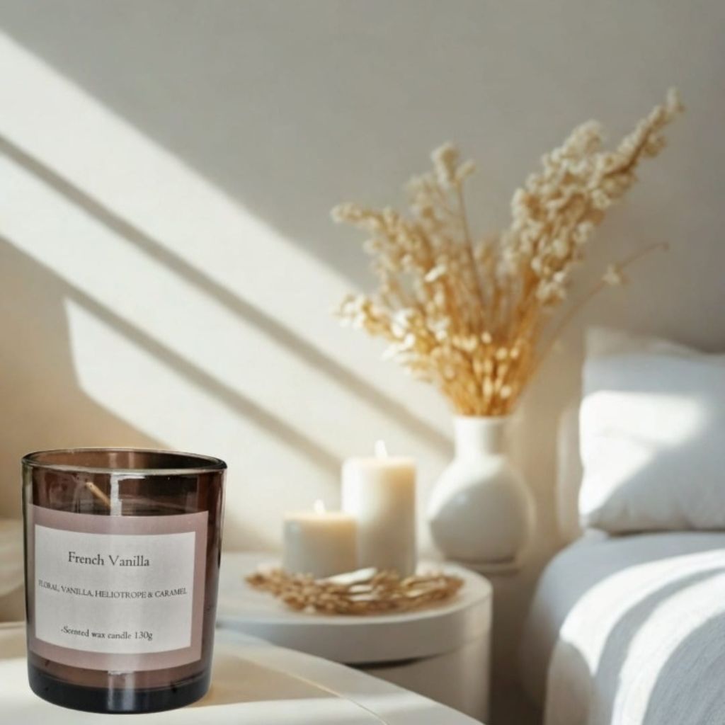 Scented Candles in Glass Jar 130g