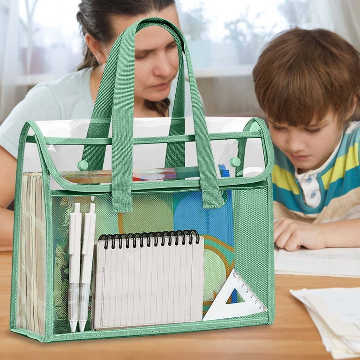 Transparent Document Bag 33x26cm