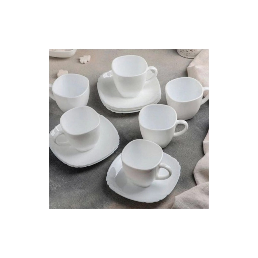 Luminarc 12pce Carine Cup and Saucer set 220ml