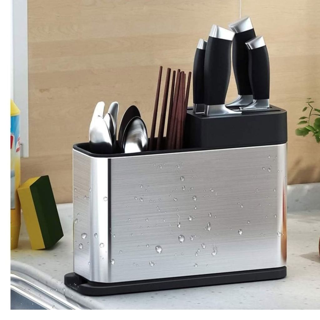 Stainless Steel Knife And Cutlery Holder