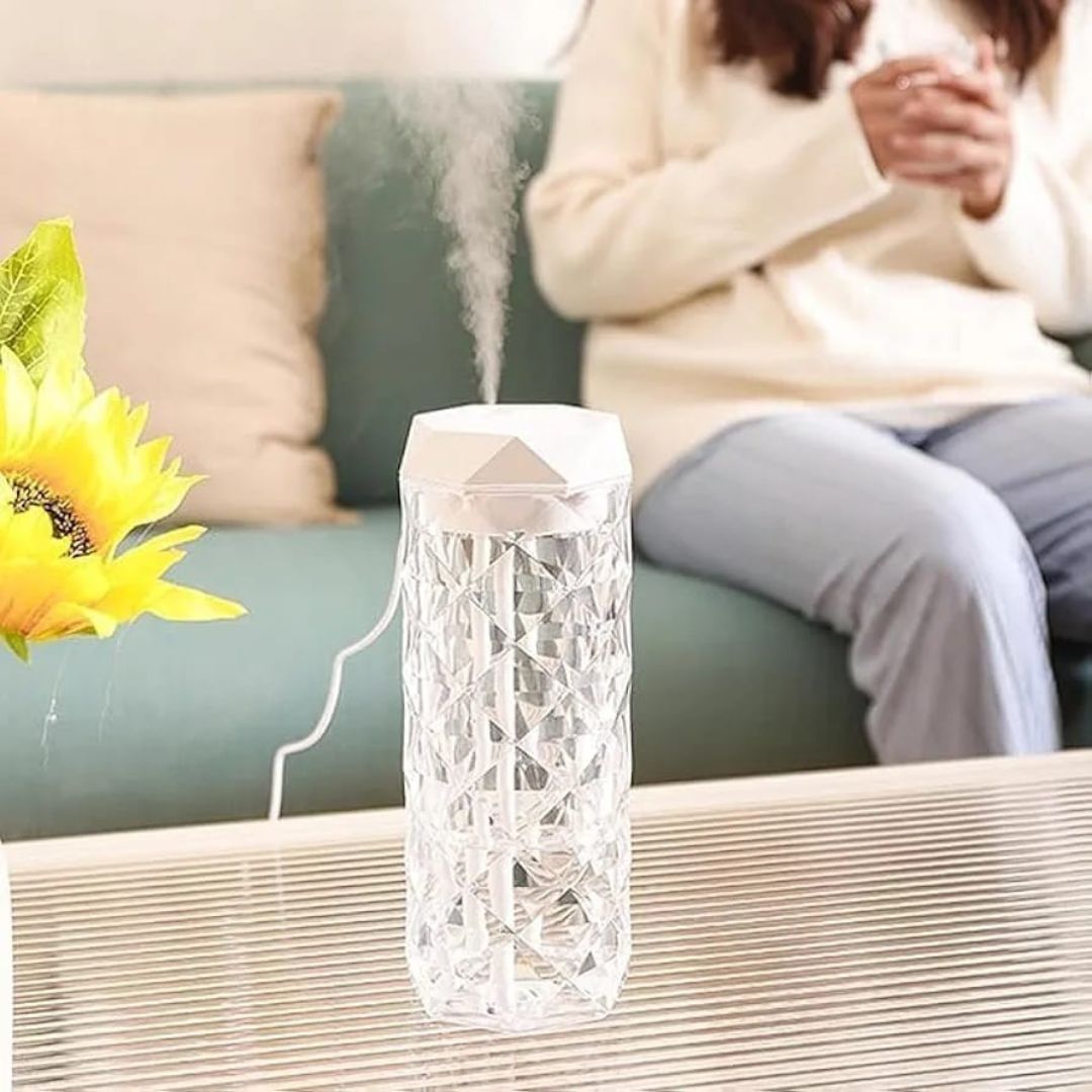 Rose Lamp Humidifier 400ml