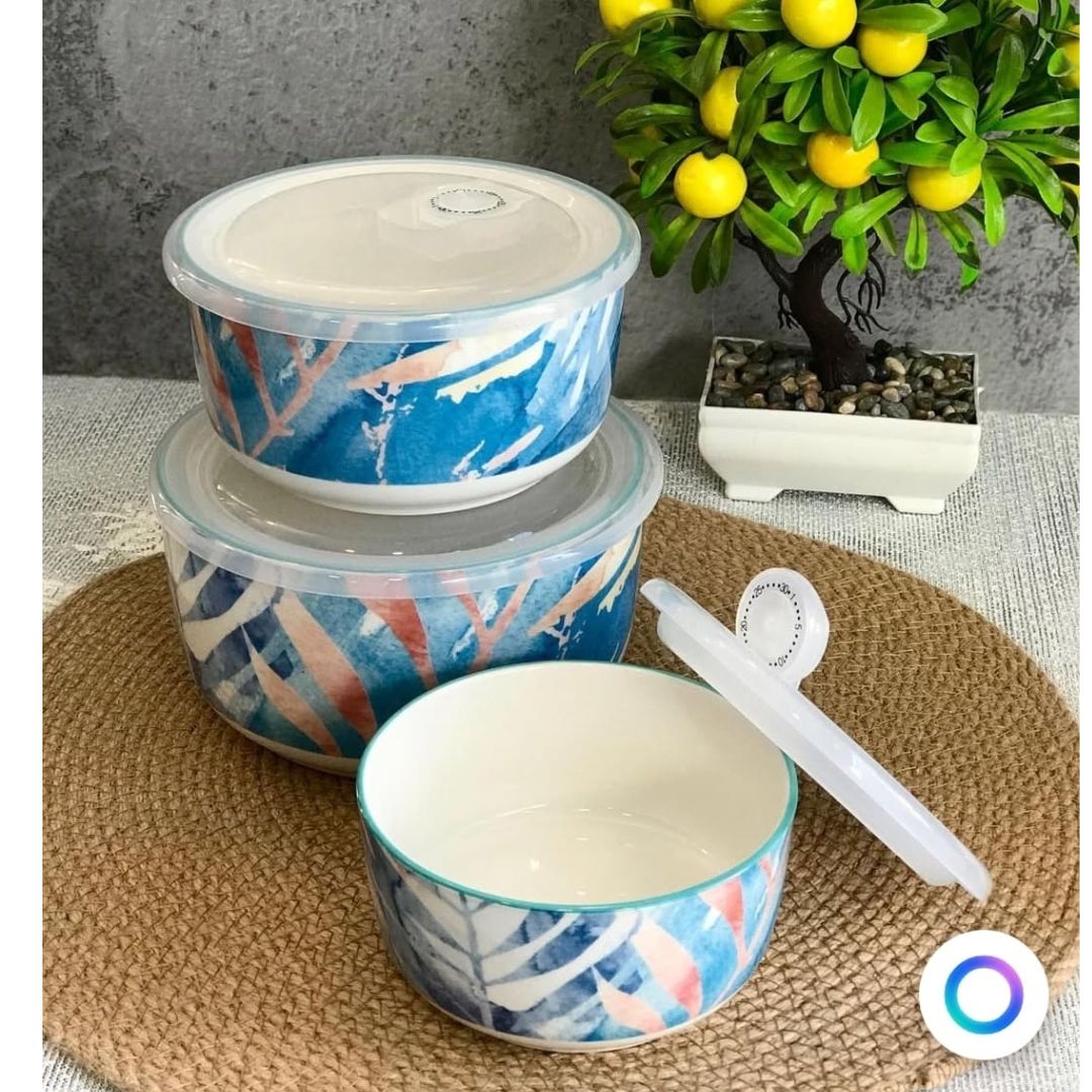 Danny Home 3pc Ceramic Food Storage