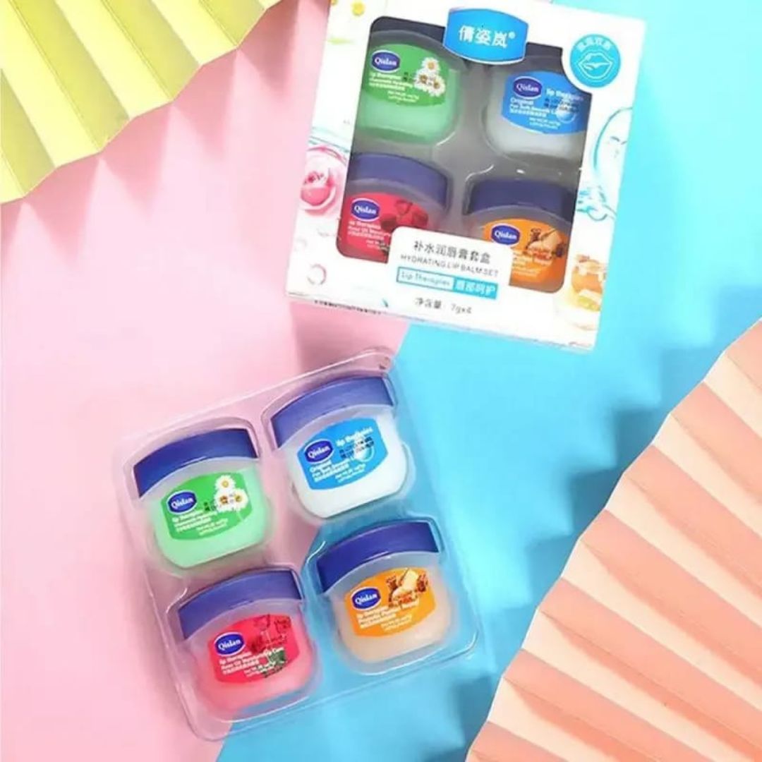 Ever Rosa 4pc Lip Balm Set 12g