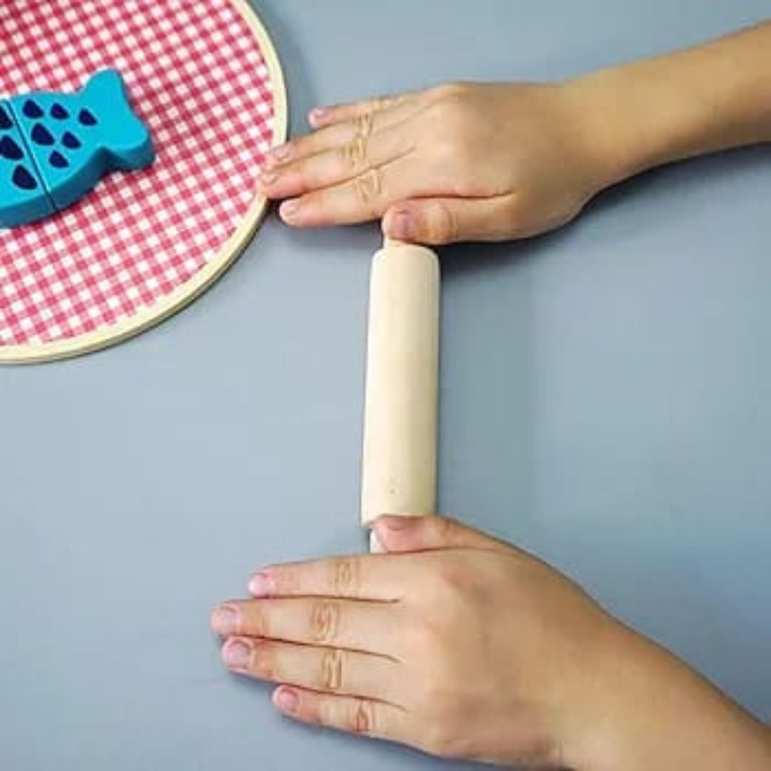 Wooden Mini Rolling Pin 19cm