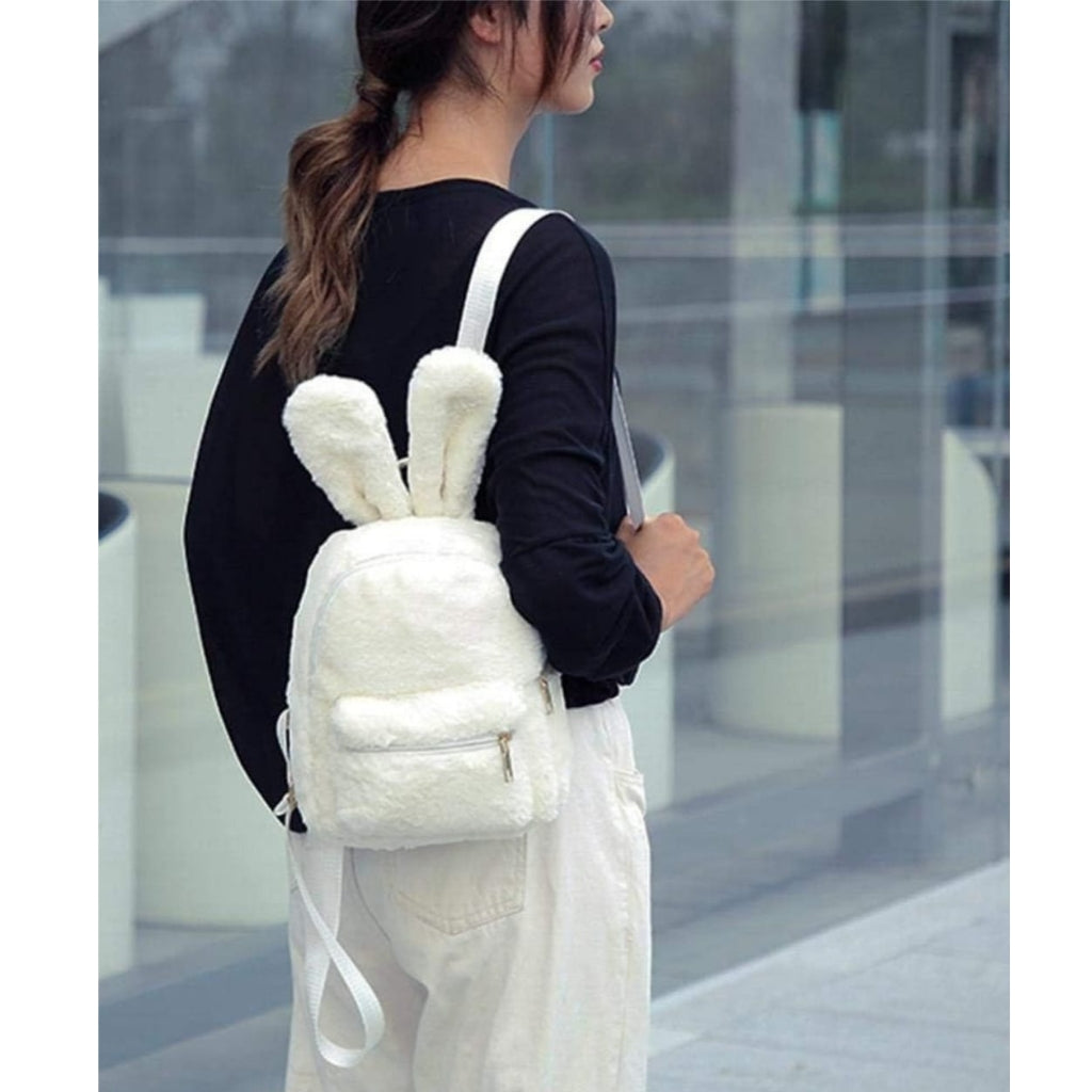 Plush Bunny Backpack