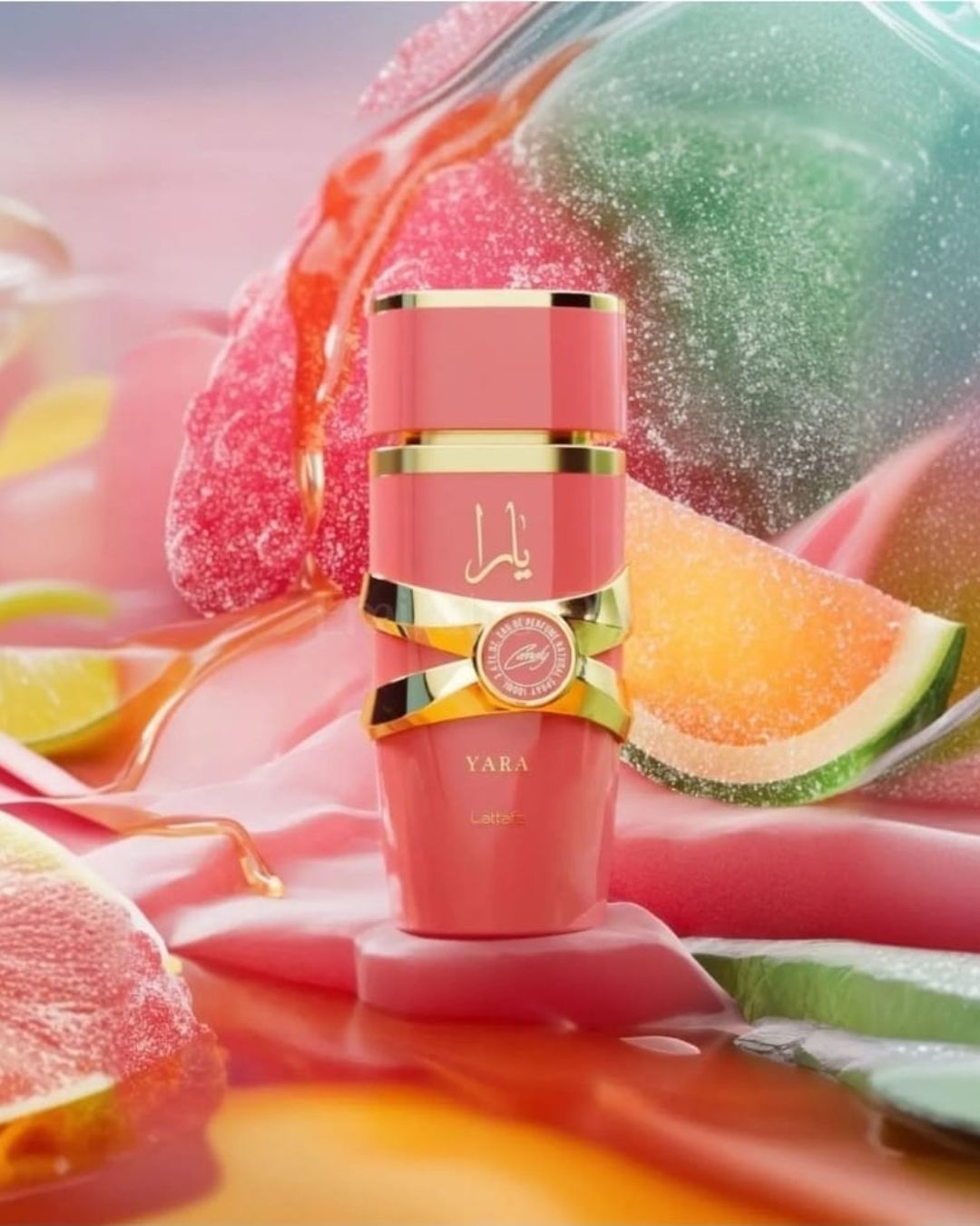 Yara Candy Perfume- Dark Pink 100ml