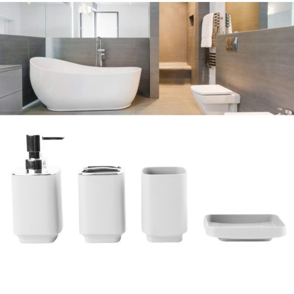 4pc Bathroom Set