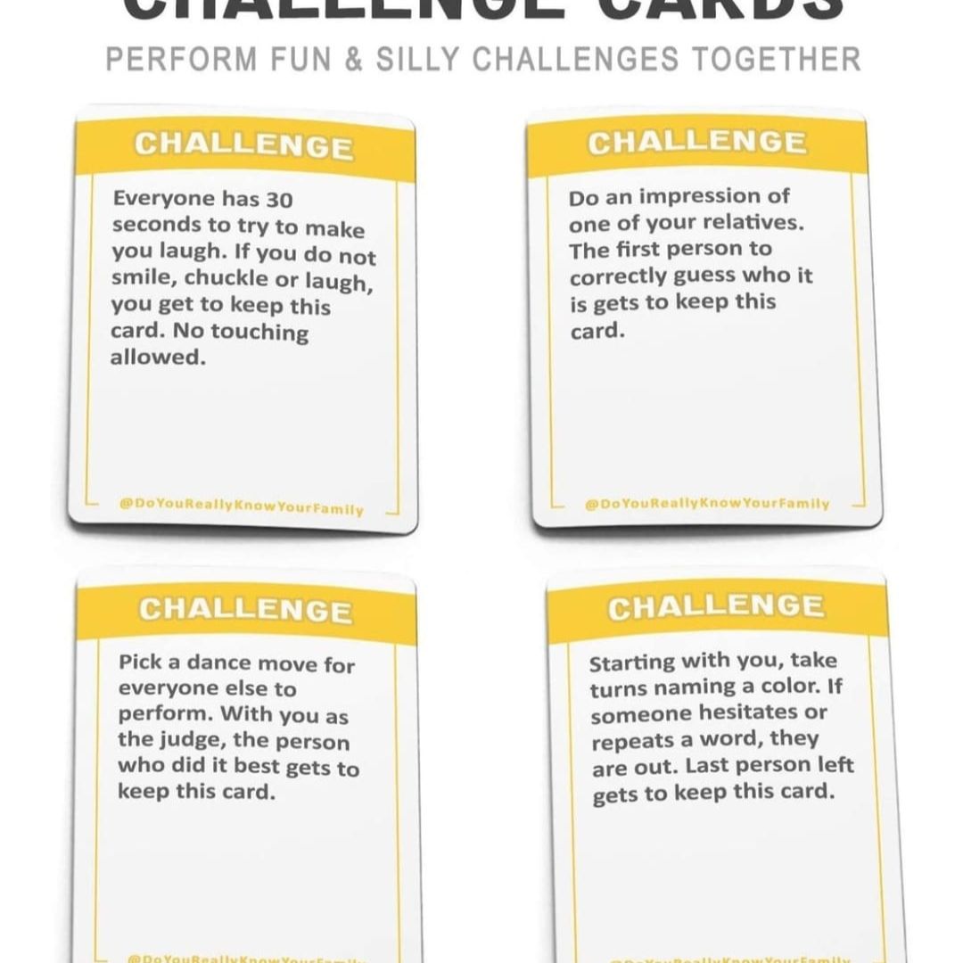 Do You Really Know Your Family Game