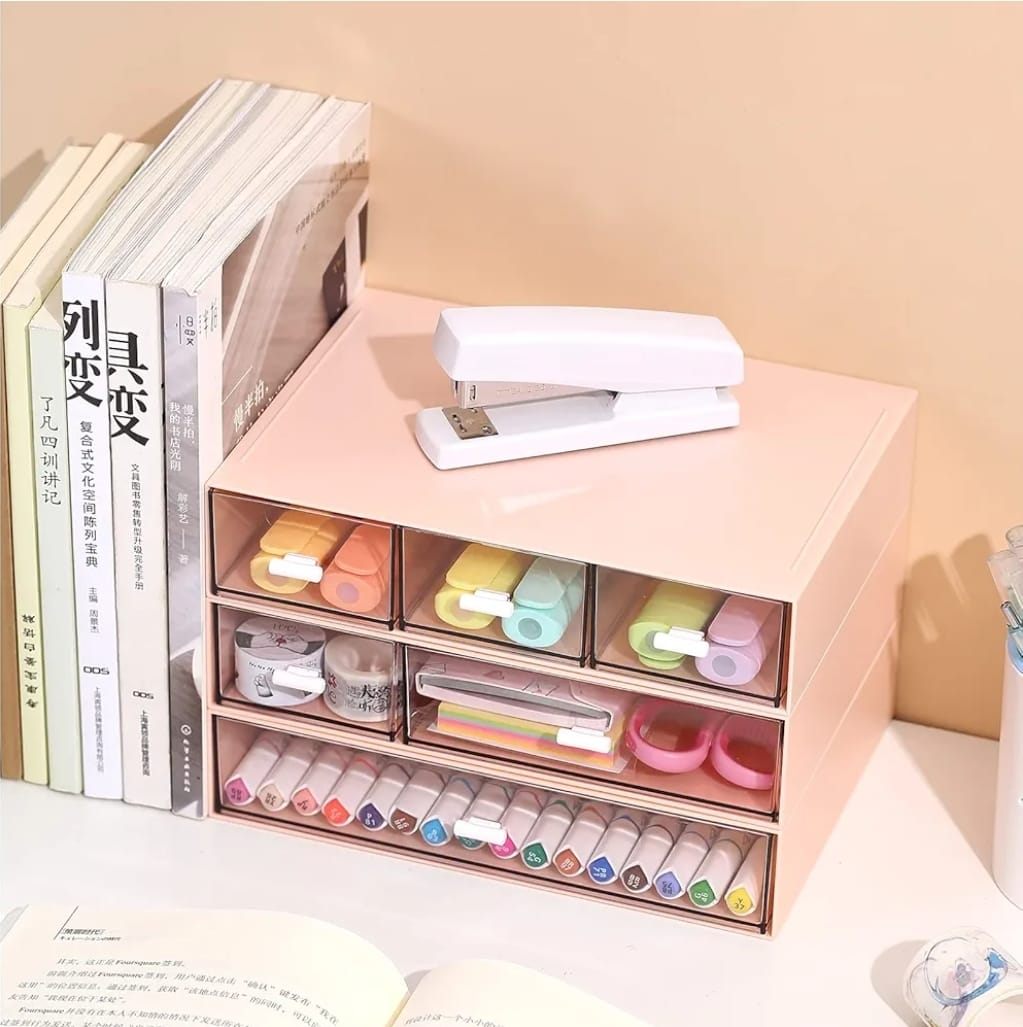 3 Drawer Transparent Storage Box