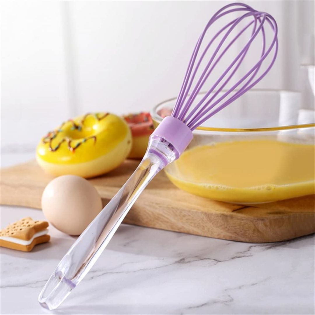 Silicone Whisk With Acrylic Handle 29cm