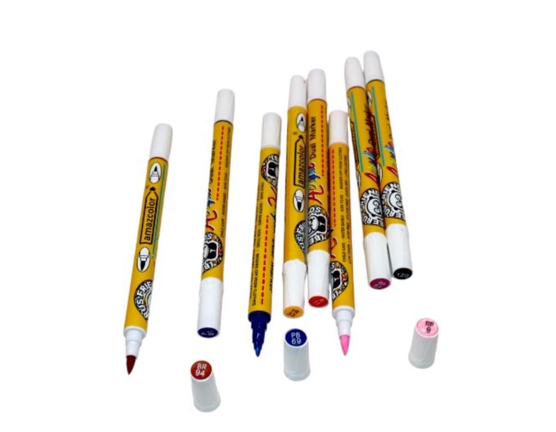 8pc Acrylic Dual Markers