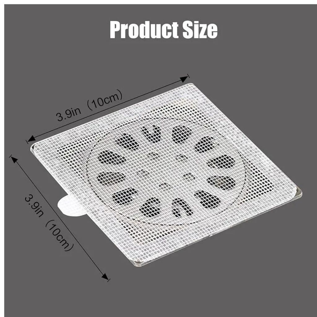 10pc Disposable Drain Hair Catcher