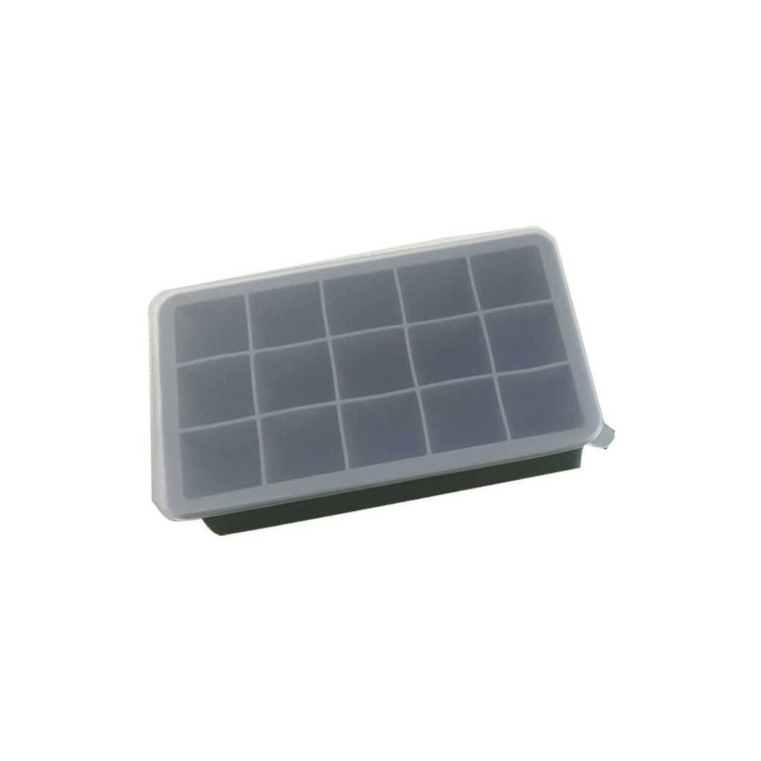 15 Slot Silicone Ice Tray With Lid