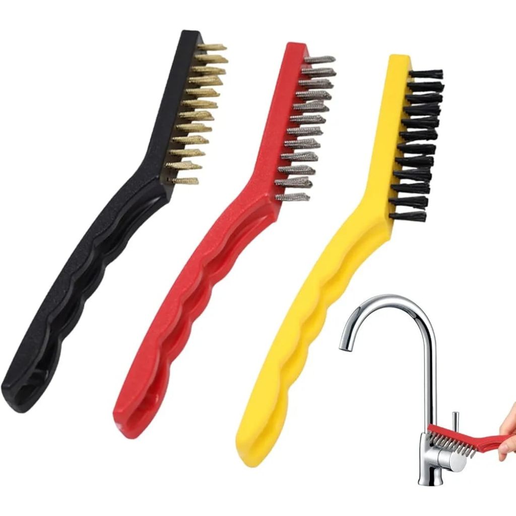3pc Wire Brush Set