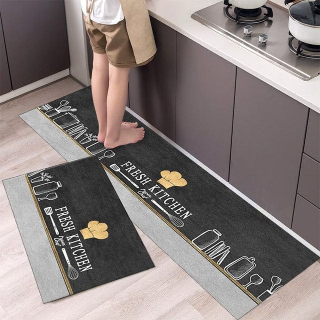 Fresh Kitchen 2pc Diatomite Mats
