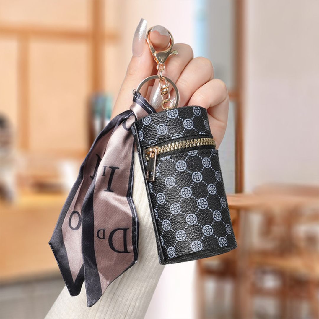 Cylinder Bag Key Chain