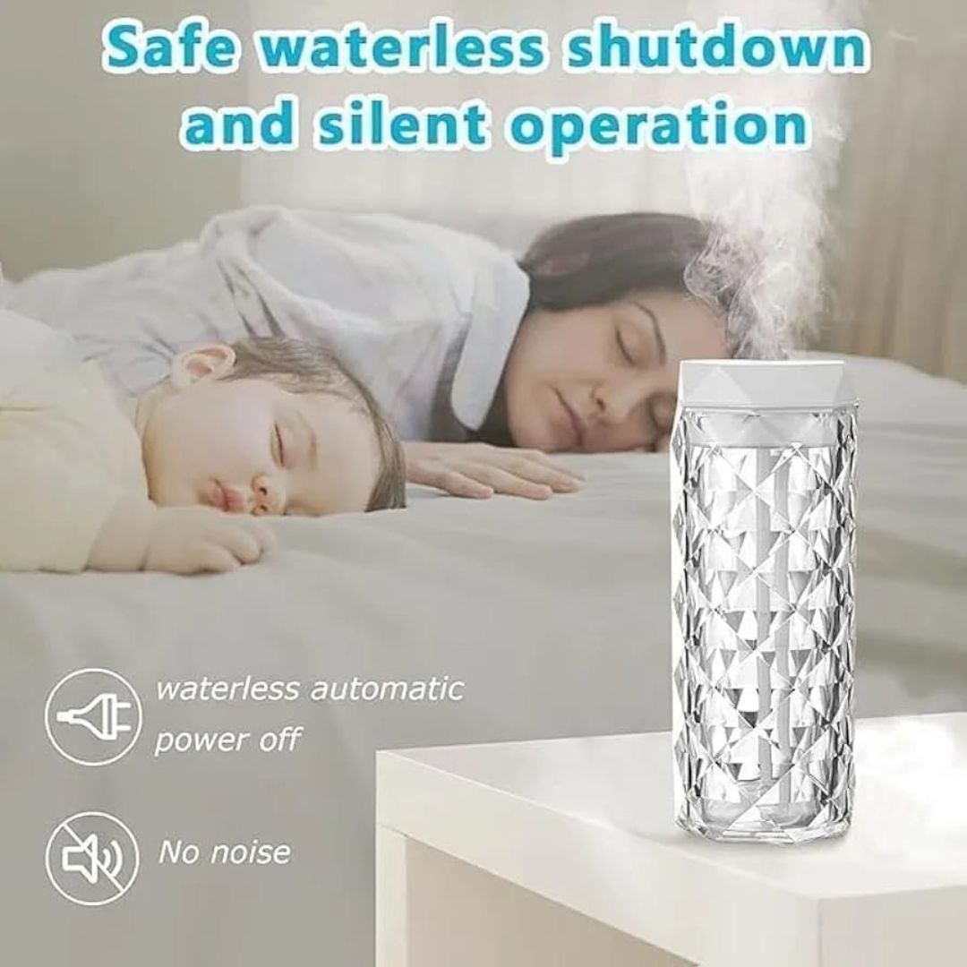 Rose Lamp Humidifier 400ml
