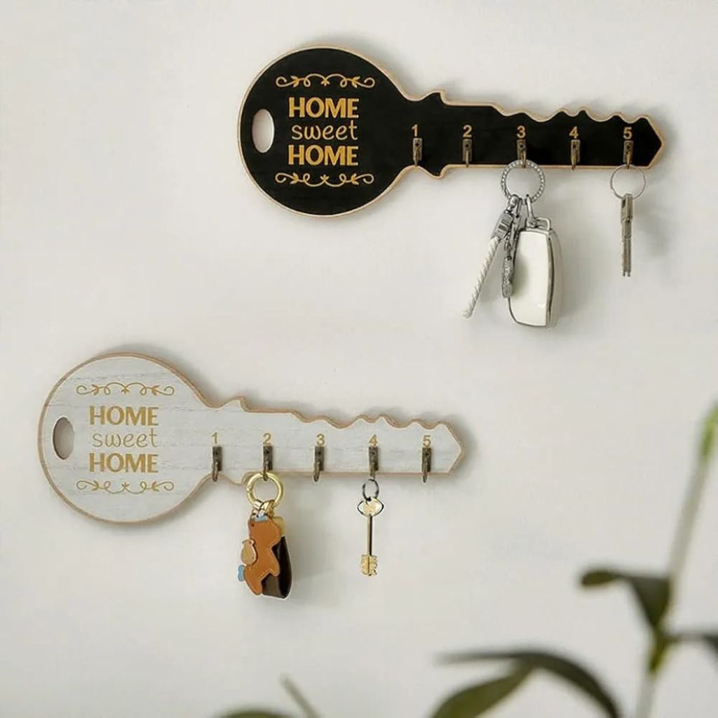 Key Shaped Key Holder 32x13cm