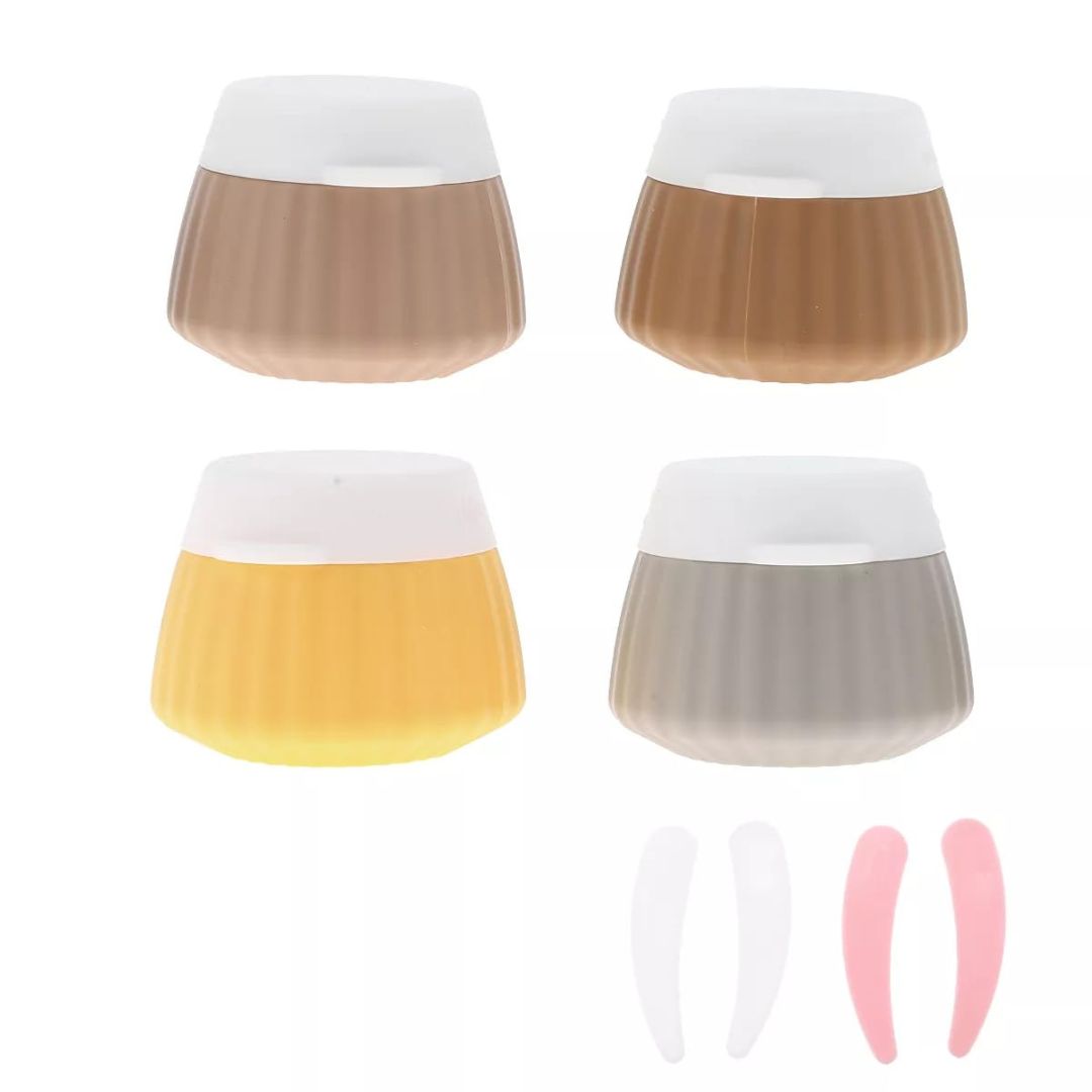 4pc Silicone Travel Jars 40ml