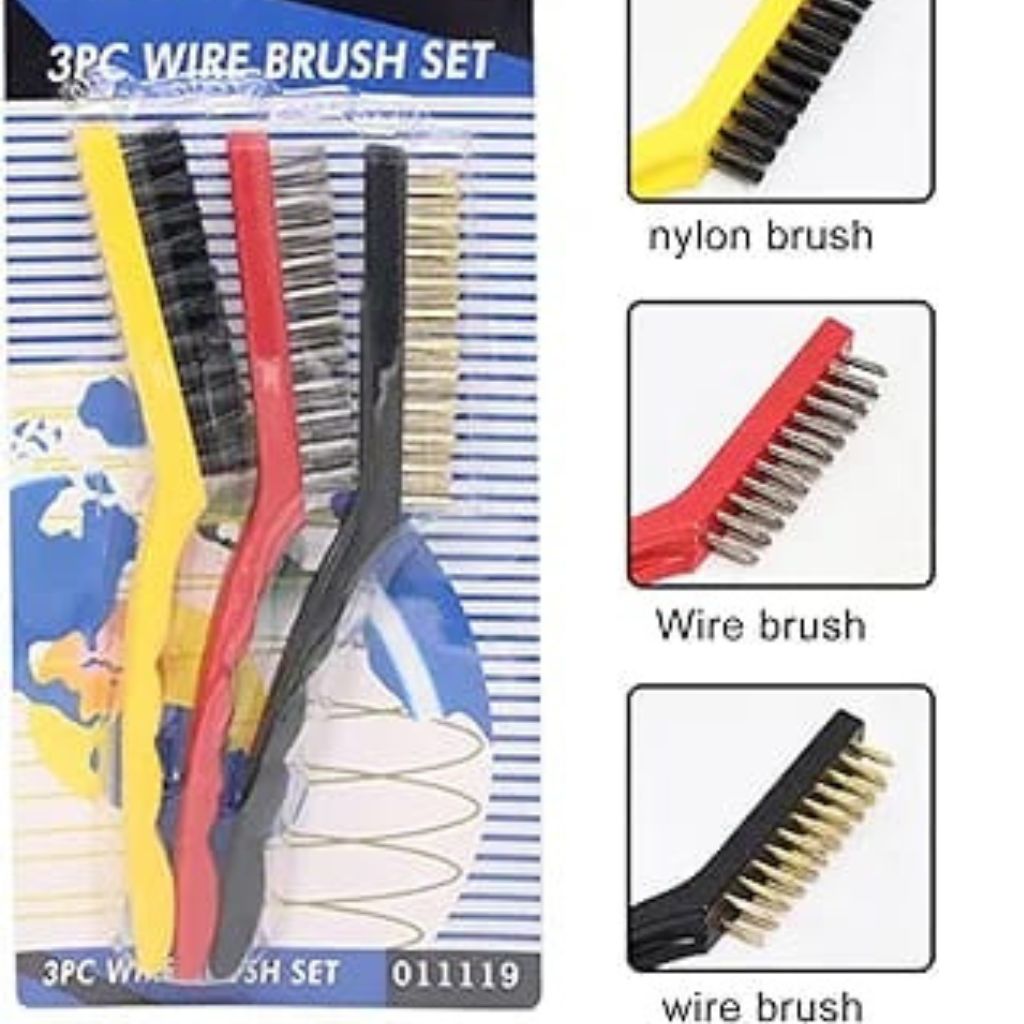 3pc Wire Brush Set