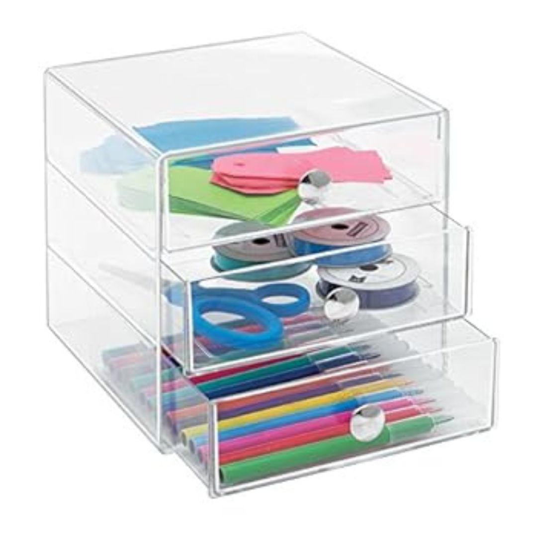 Danny Home 3 Tier Draw Acrylic Organizer