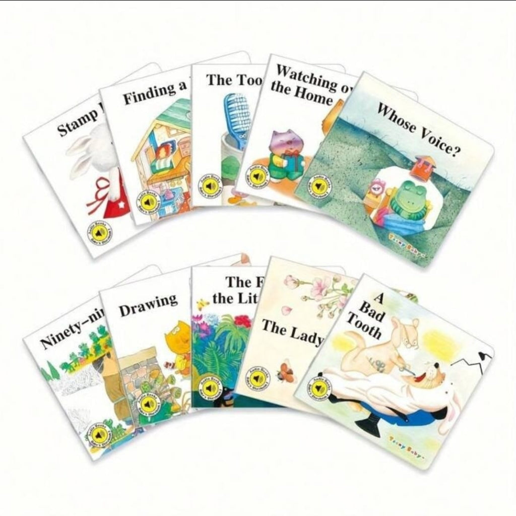 10pc Teeny Baby Story Book Set