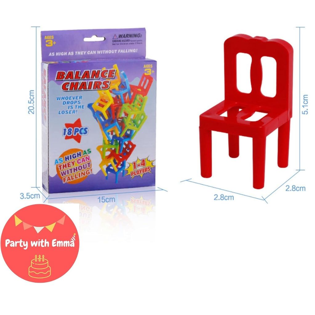 18pc Balancing Chairs