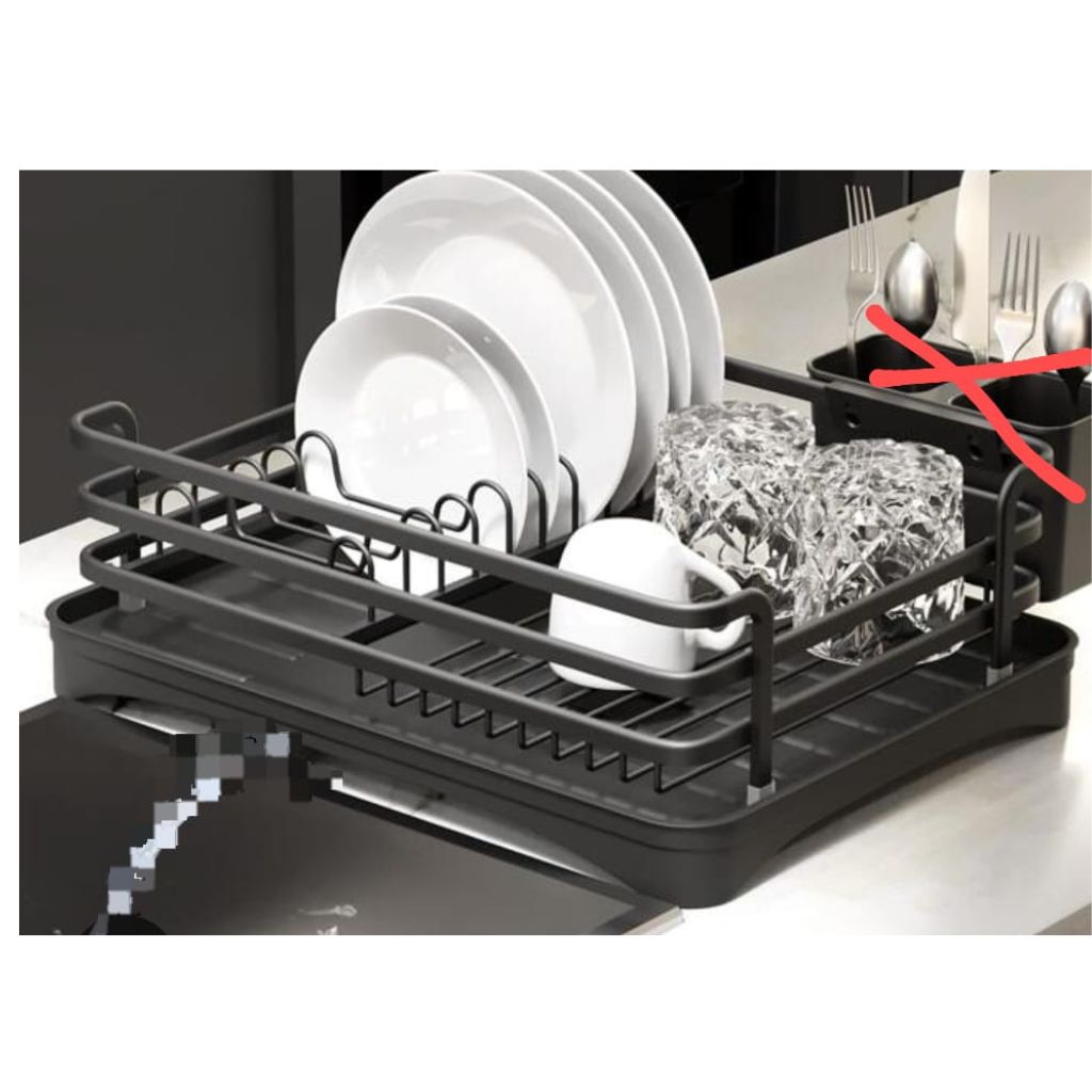 Metal Single Layer Dish Rack