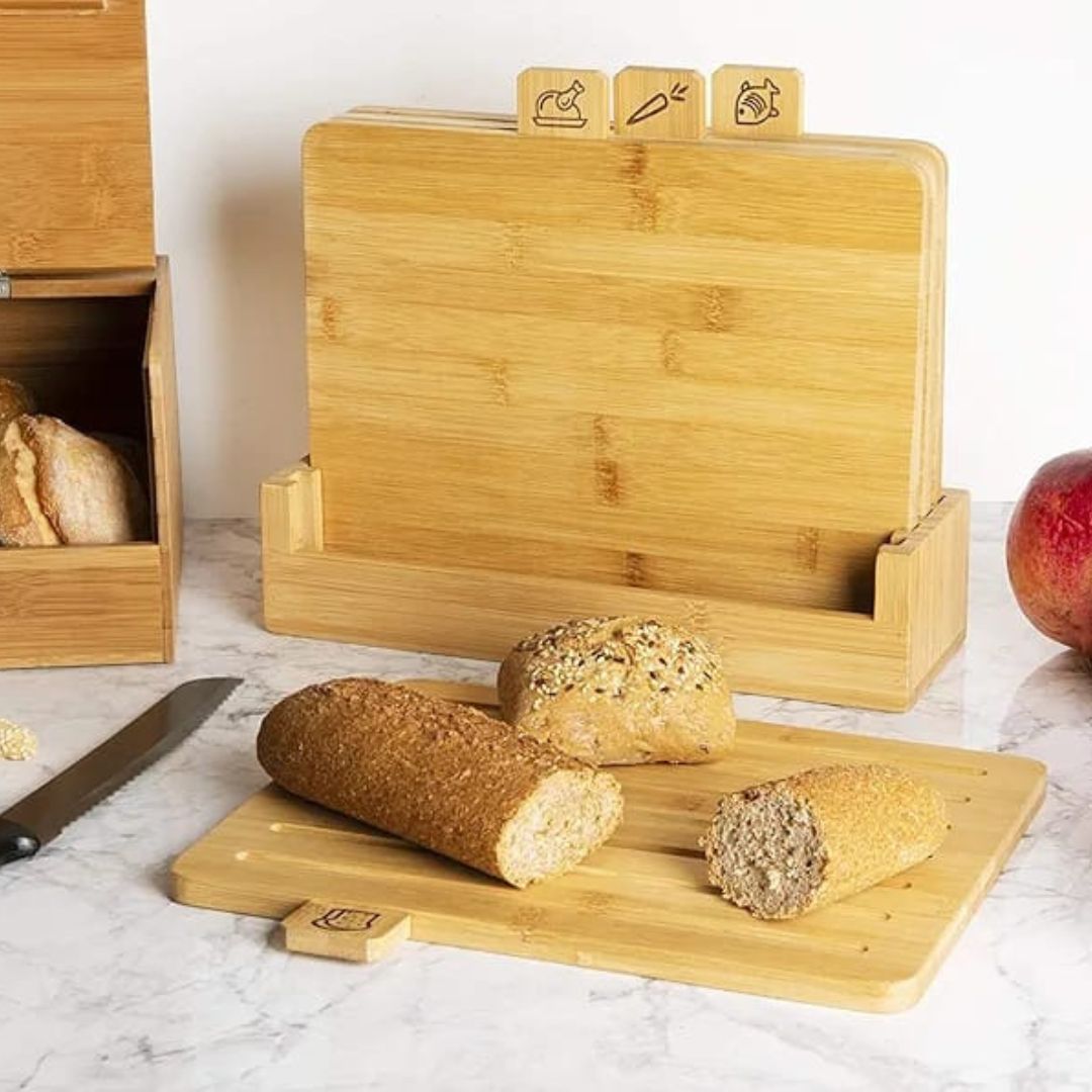 4pc Bamboo Chopping Board