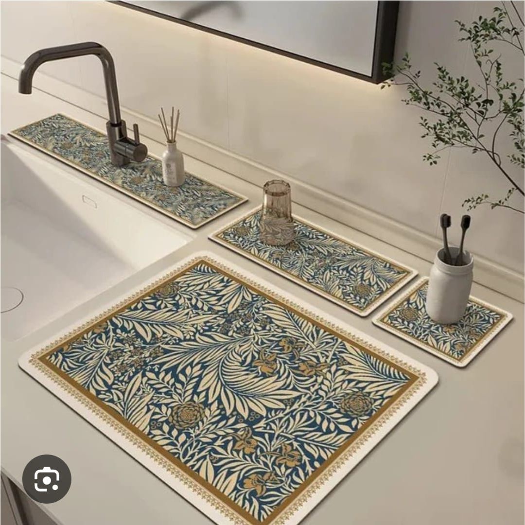 4pc Sink Mat