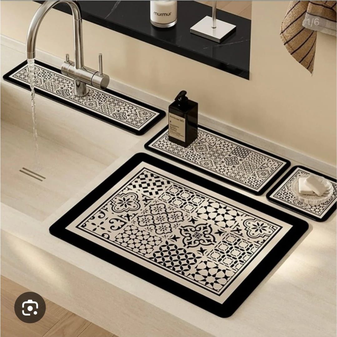 4pc Sink Mat