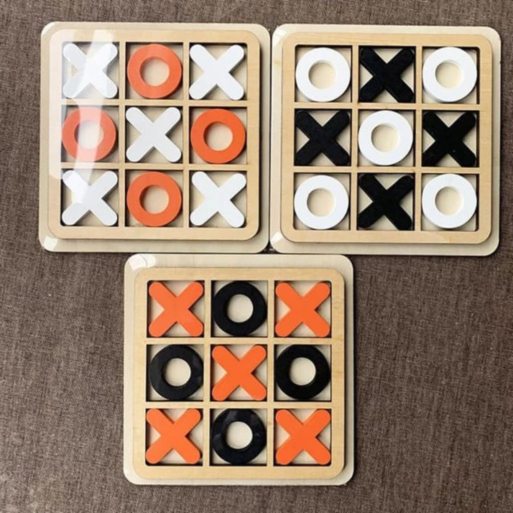 Wooden X&O Game