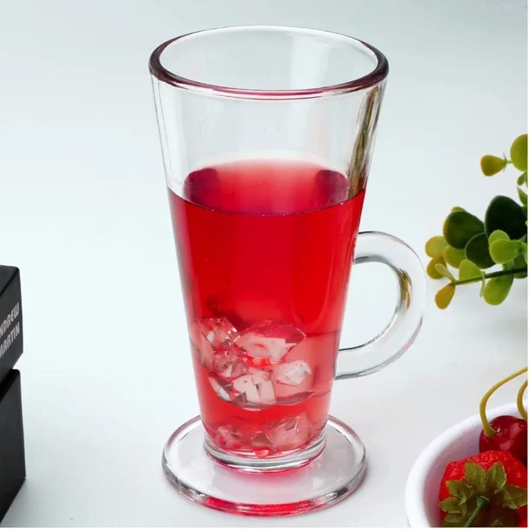 6pc Long Latte Cups 300ml