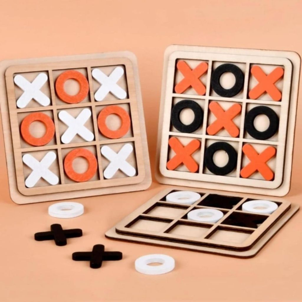 Wooden X&O Game