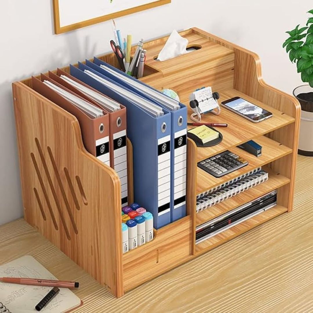 10 Compartment Desk Organizer kids