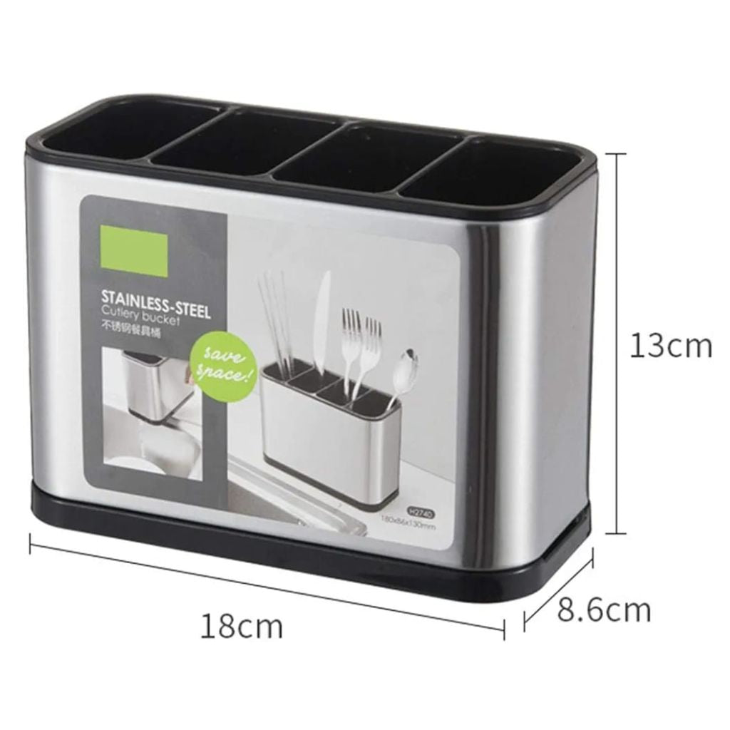 Stainless Steel Cutlery Holder