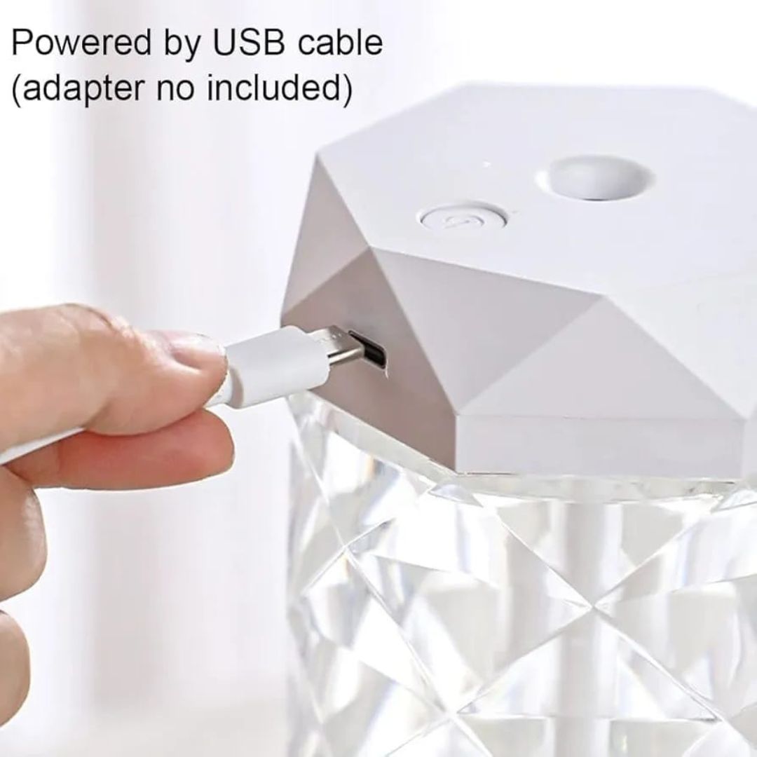 Rose Lamp Humidifier 400ml