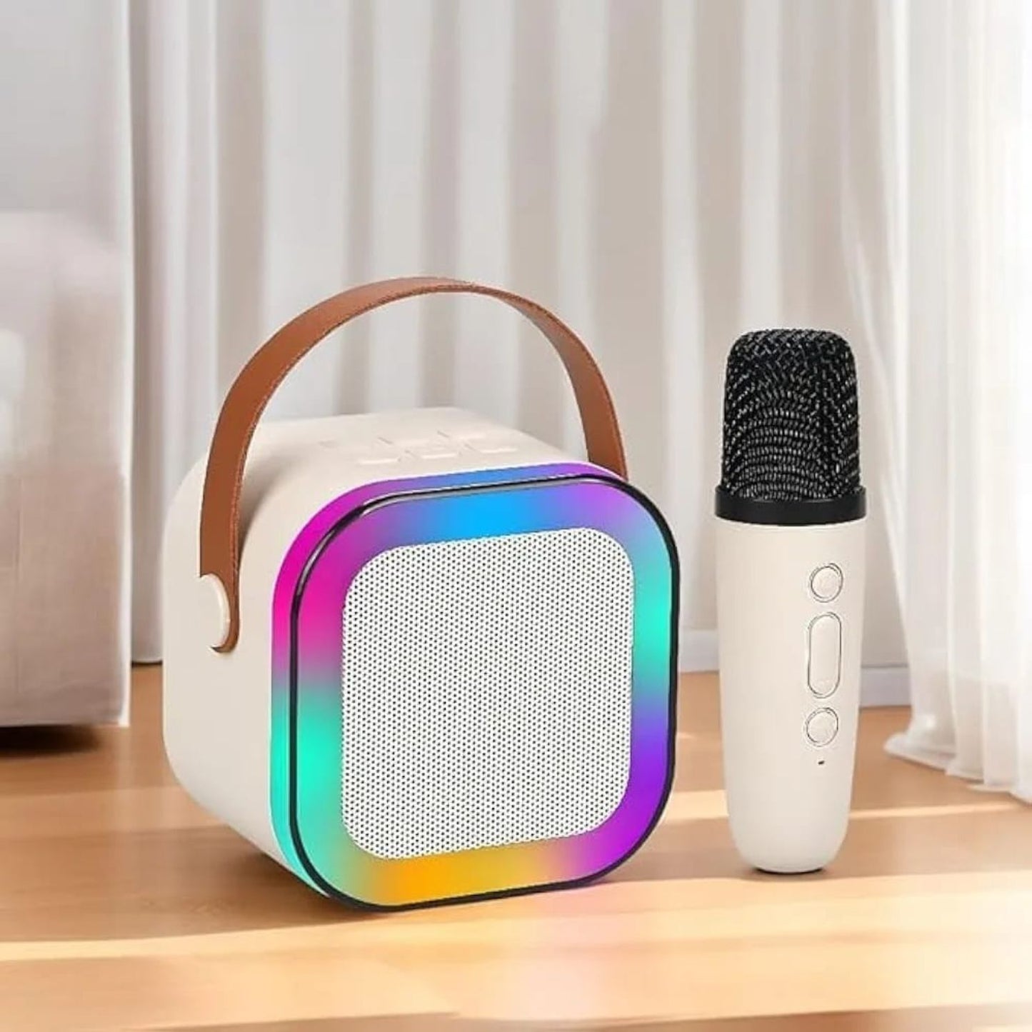 Mini Wireless 2pc Microphone And Speaker Set