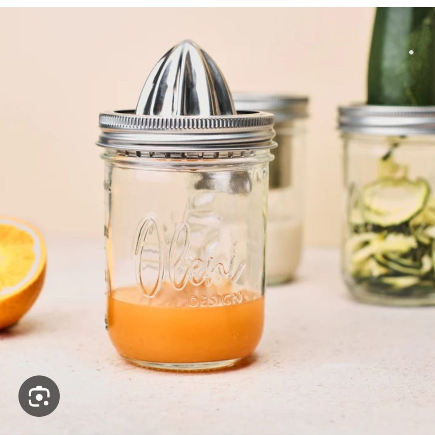 Danny Home Glass Cup Shape Juicer 300ml